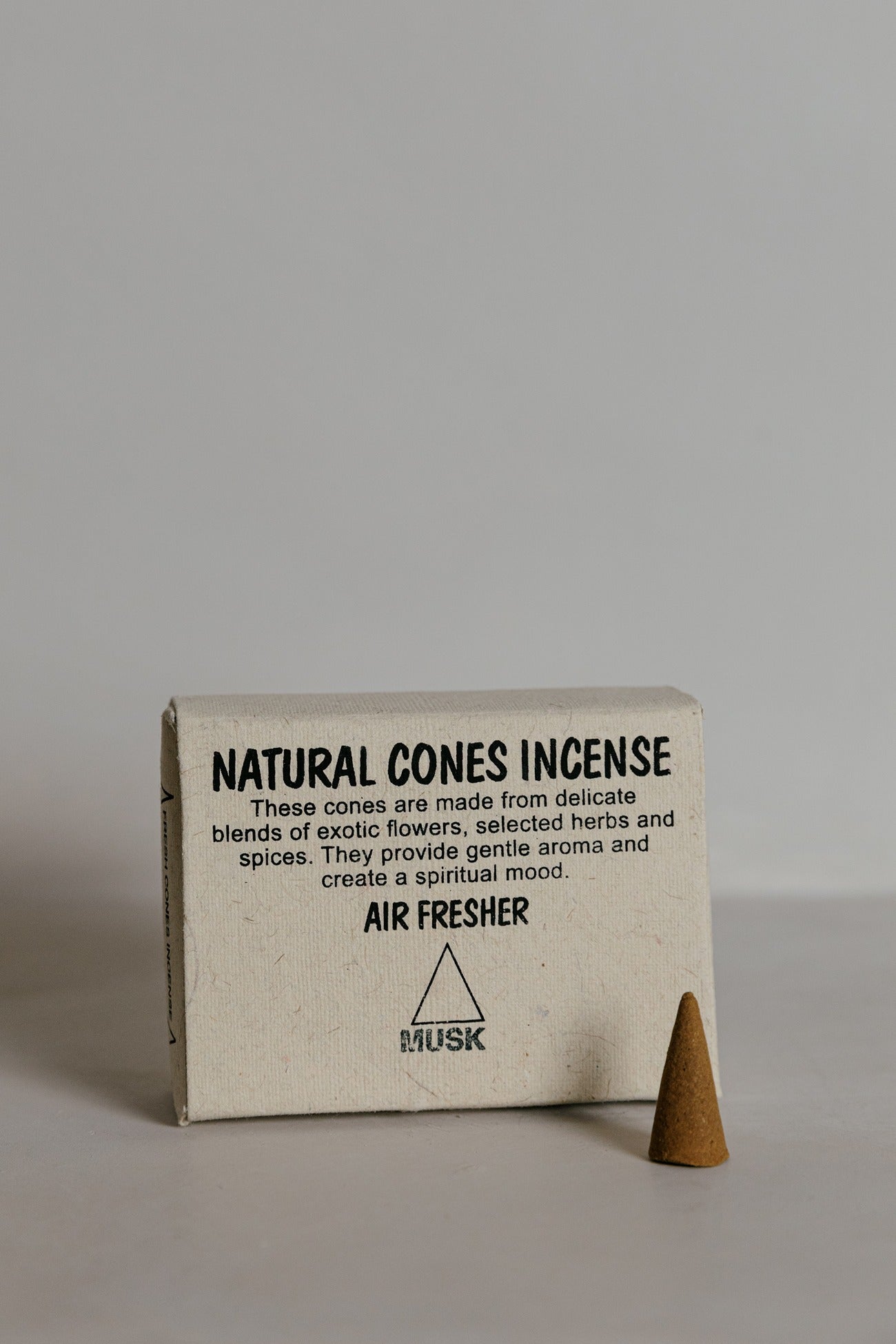 Natural Cones Incense - Musk
