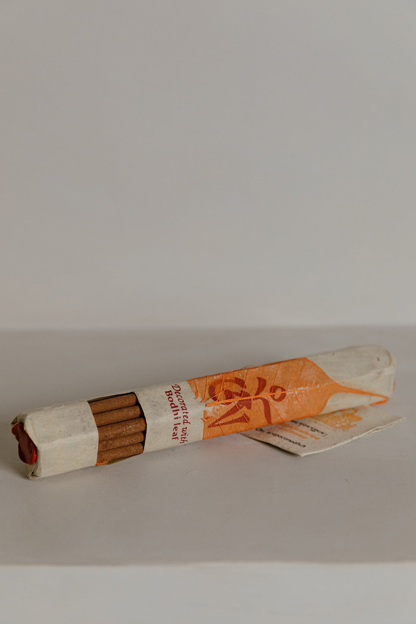Manjushri Bodhi Leaf Incense Sticks - Amber