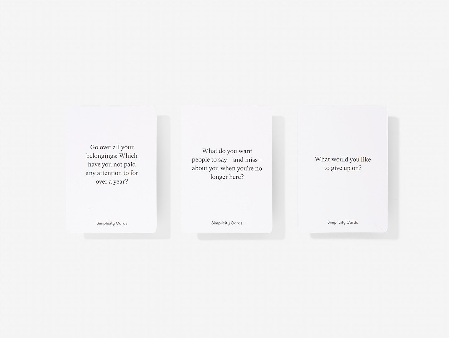 Simplicity Cards