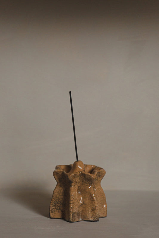 Makyvky Incense Holder - Beige