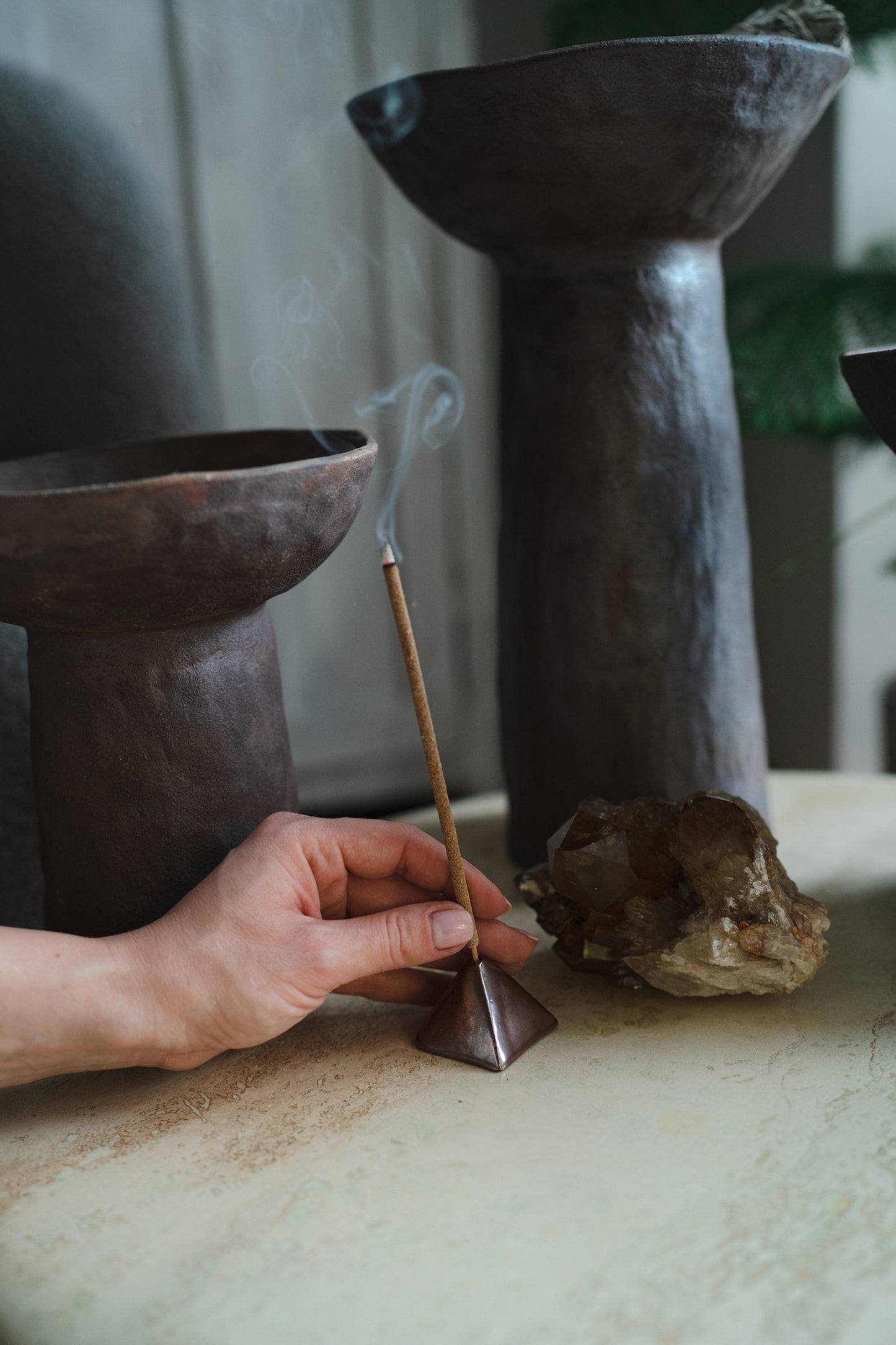 Pyramid Incense Holder - Shapes Collection