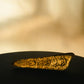 Golden Raindrop Incense Holder - Textured